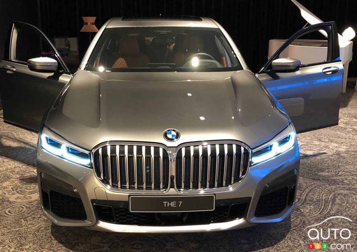 Voici le nouveau visage de la BMW de Série 7